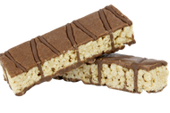 Barre croustillante au caramel et aux céréales