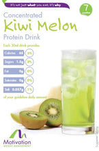 Bebida de melón y kiwi